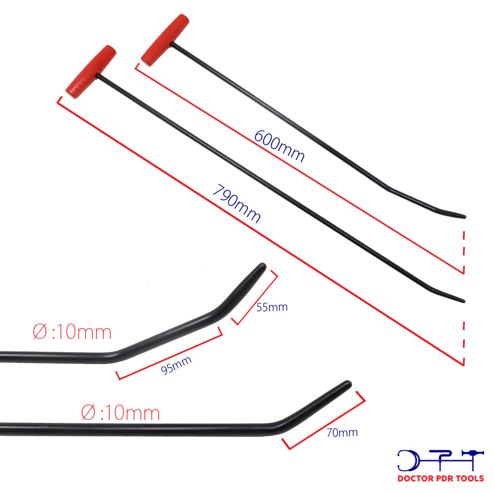 pdr hook tool bar set 52 pieces high carbon steel bar