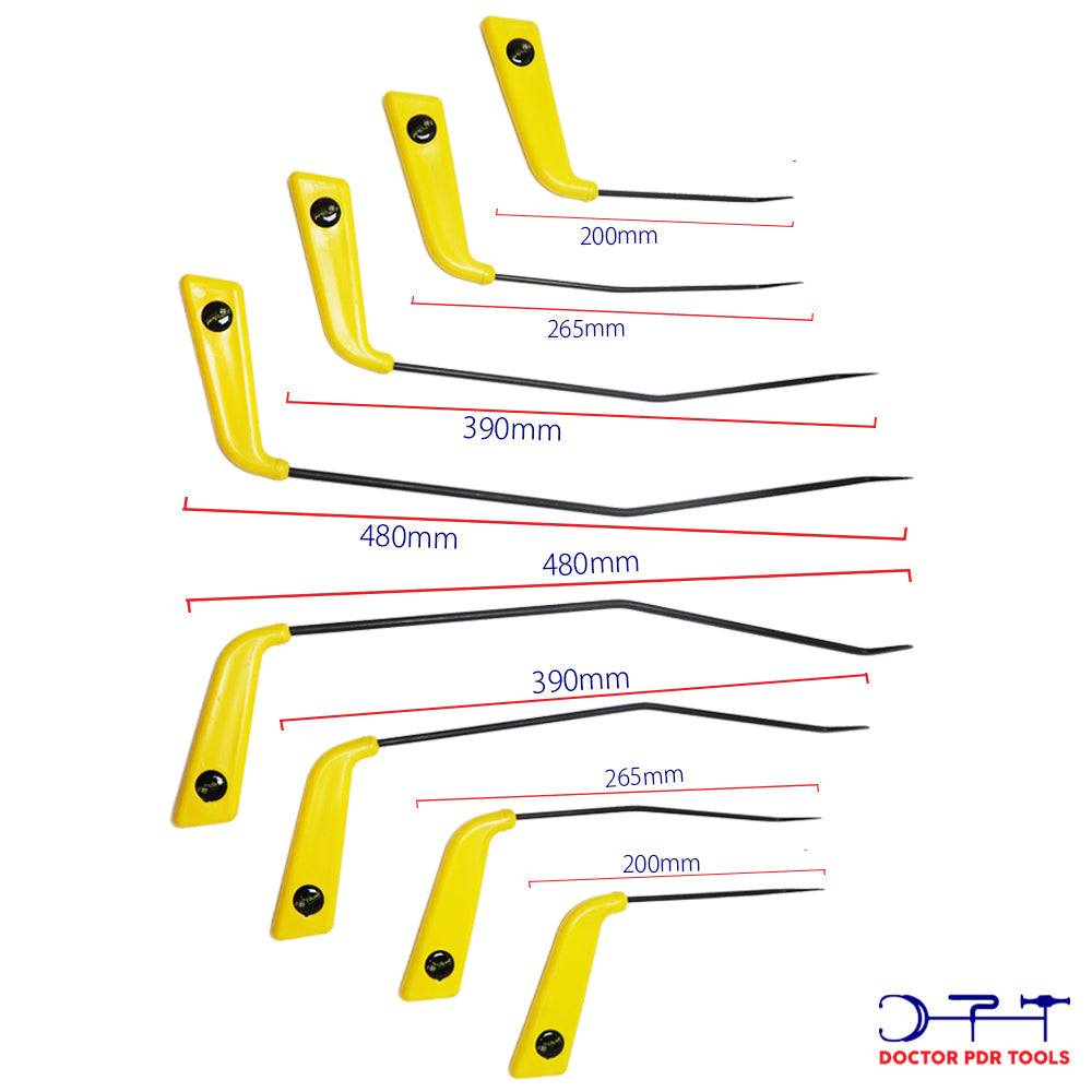 pdr hook tool bar set 52 pieces high carbon steel bar