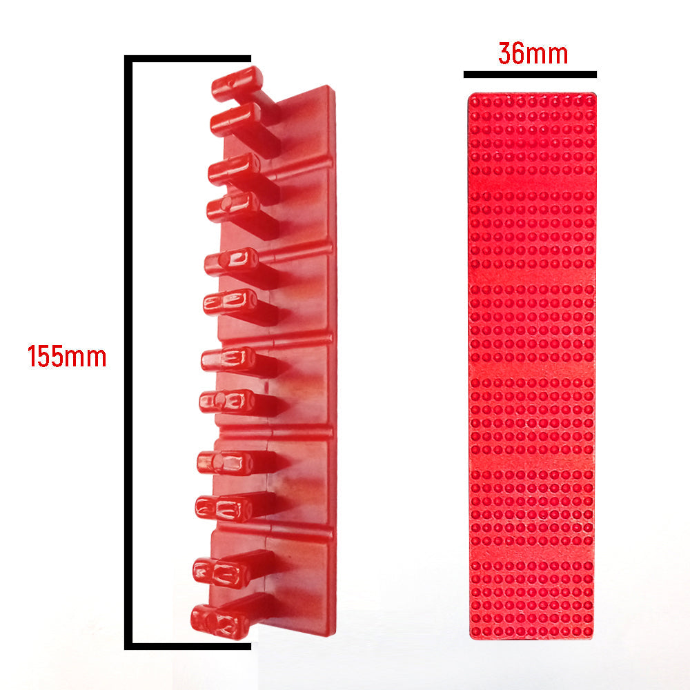 dent repair adhesive glue tabs 9pcs flexible strong plastic puller