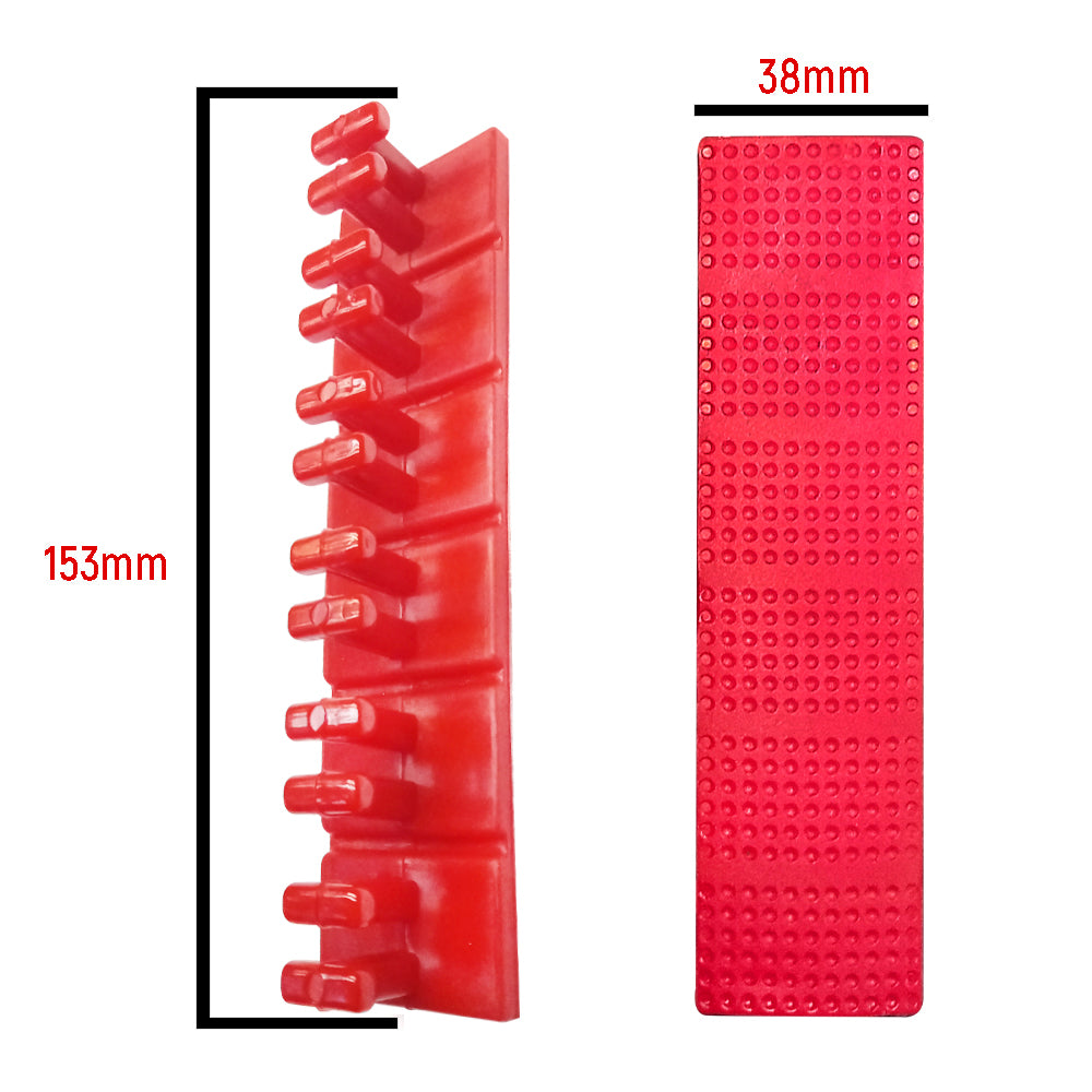 dent repair adhesive glue tabs 9pcs flexible strong plastic puller