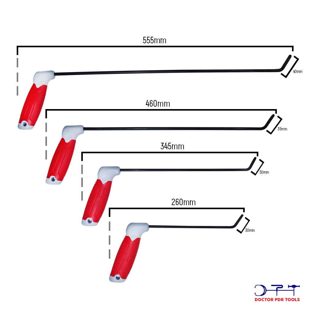 pdr push rods 53 pcs 360 rotating set