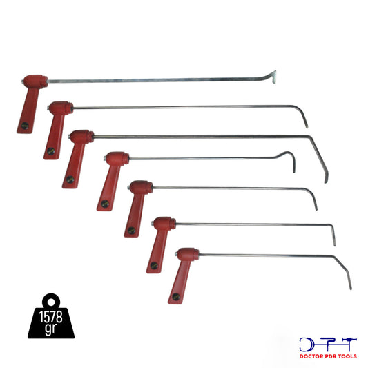 Pdr Tools / 7 Pcs Rotating Handle Stick Set