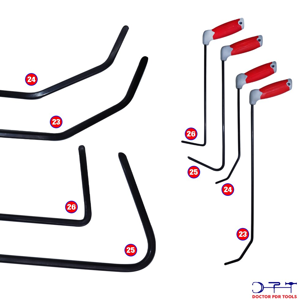 pdr push rods 53 pcs 360 rotating set