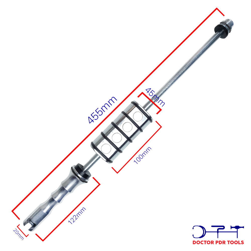 dent lifter slide hammer puller steel with magnet glue tabs mix set